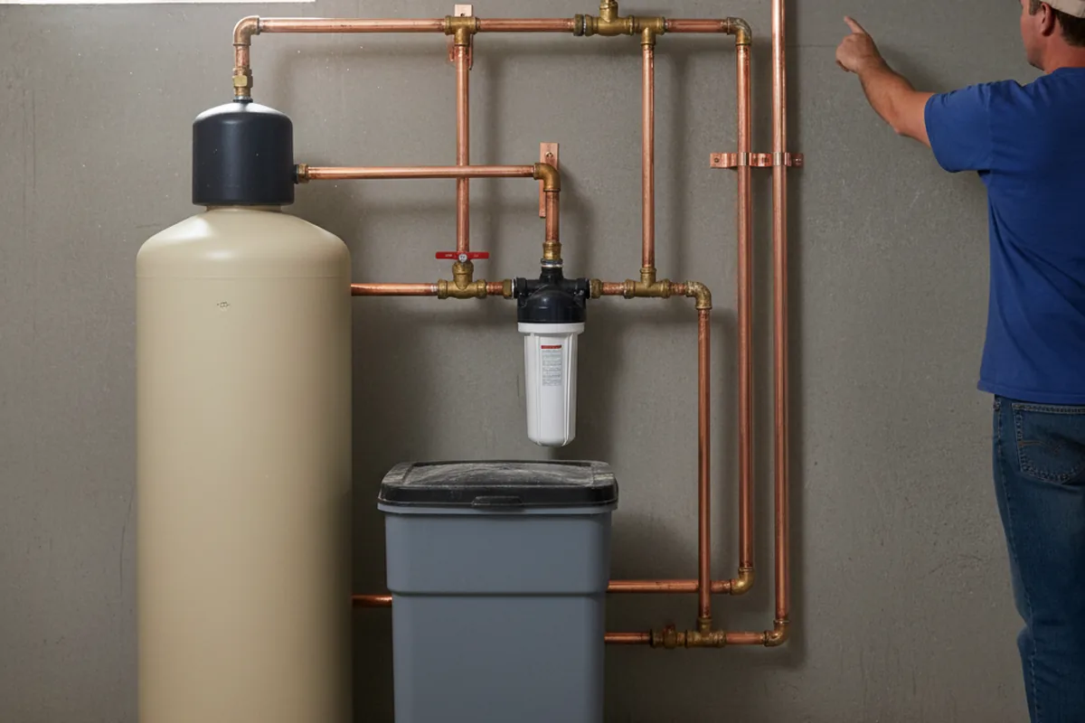 Whole-house water treatment system installed in Livingston